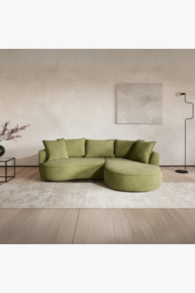 Zaoblená sedacia súprava SANA – pravý roh